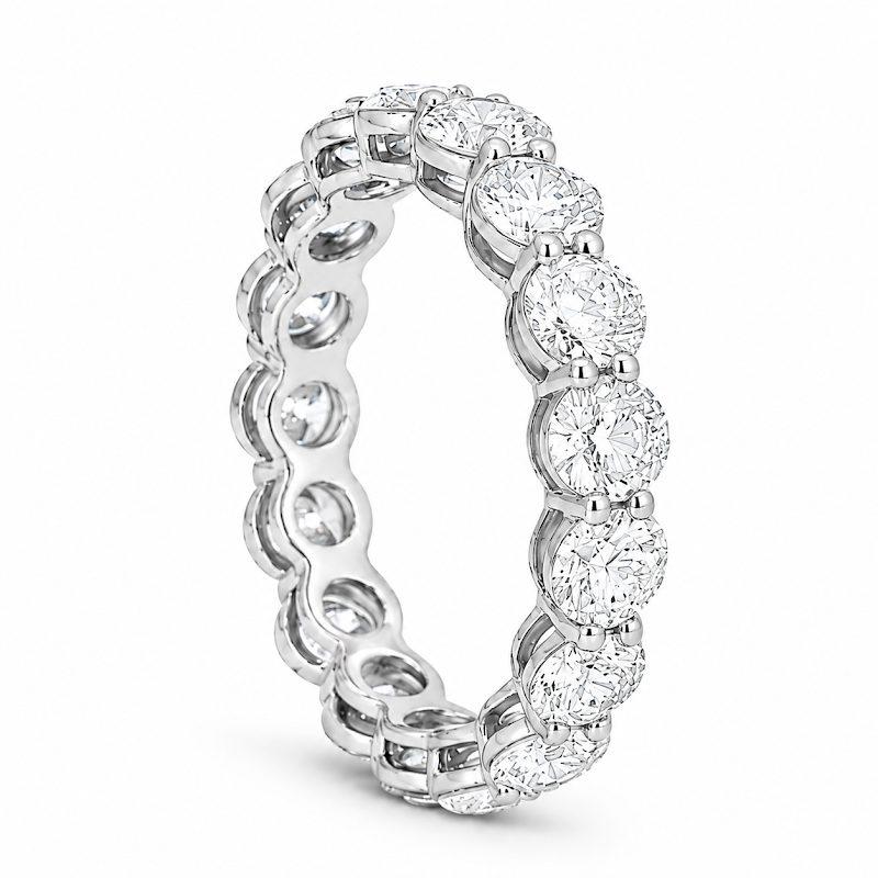 5 CTS Round Eternity Band