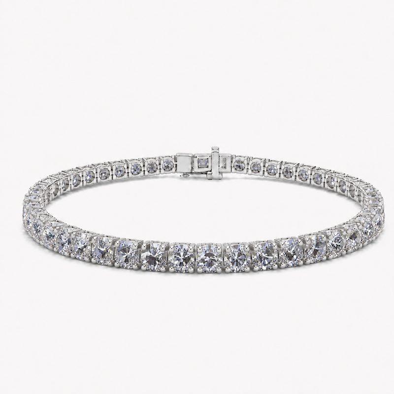 15 CTS Round Tennis Bracelet