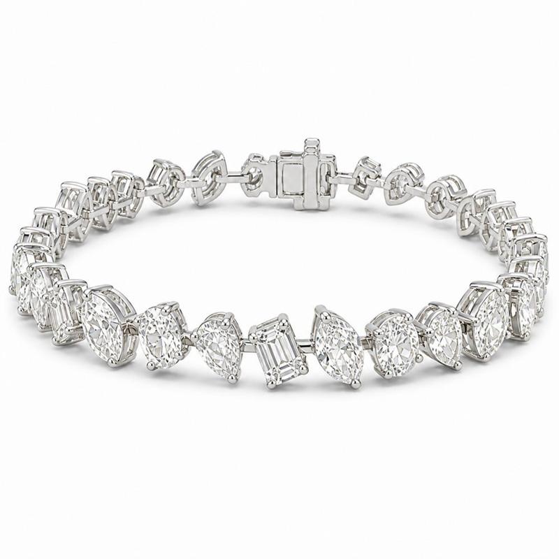 15 CTS All Mix Fancy Bracelet