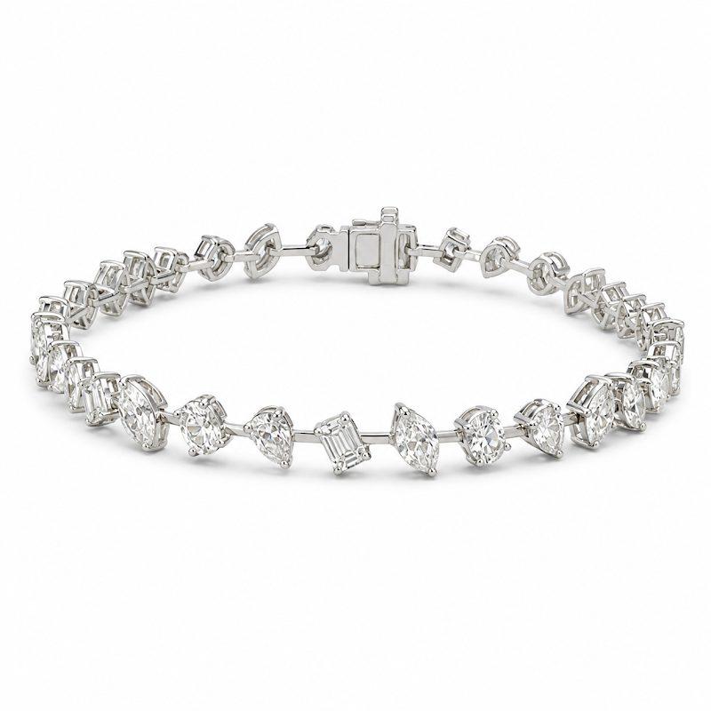 7 CTS All Mix Fancy Bracelet